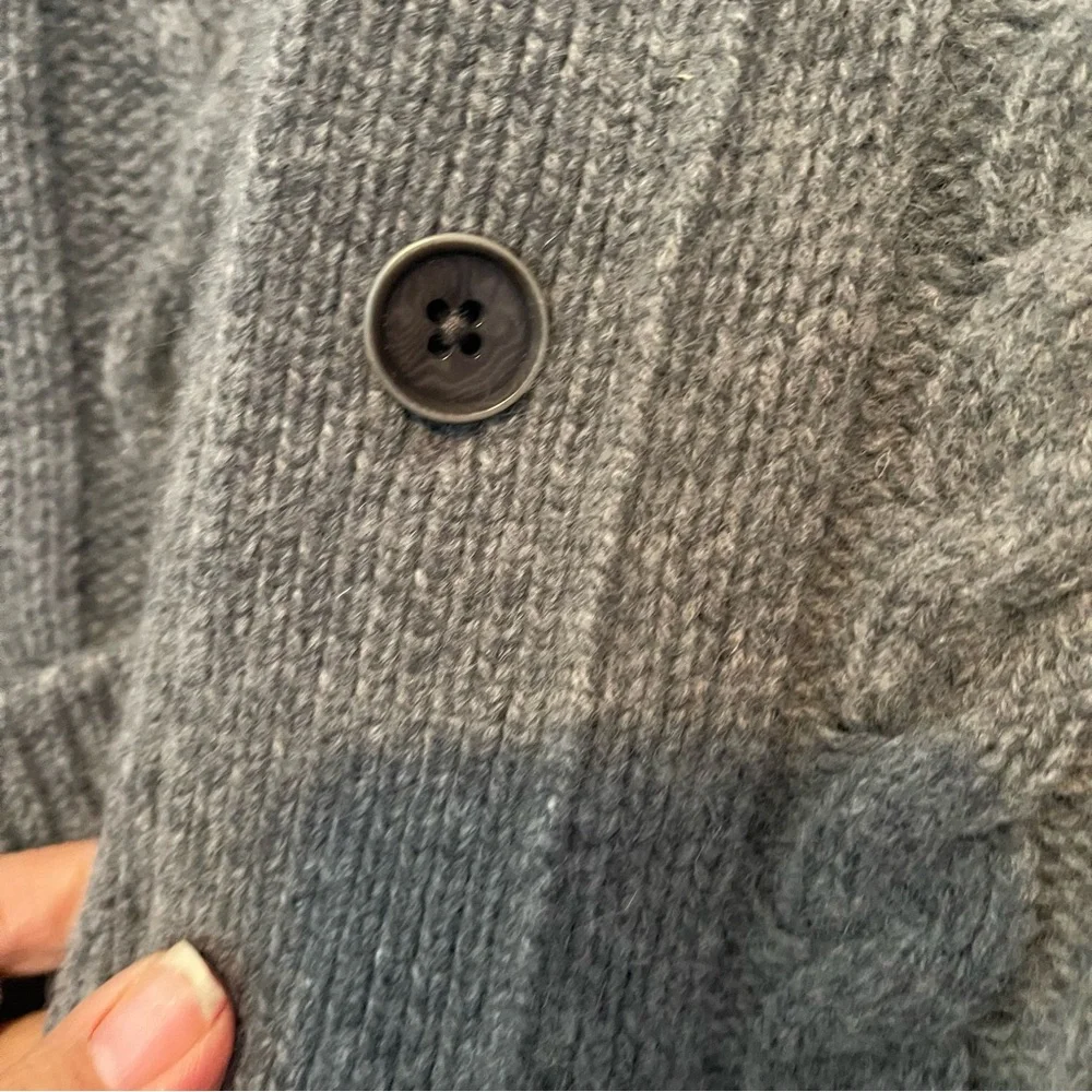 UNTUCKit Cable knit Men’s Button Down Cardigan Sweater, XL, UGC - Picture 6 of 11